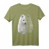 He Is Your Friend Your Partner Your Dog Japan Spitz Hund T-Shirt – Persönliches Hundebild Geschenk für Hundeliebhaber und Japan Spitz Besitzer