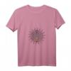 Damen Blume des Lebens T-Shirt mit Chakra, Sacred Geometry & V-Ausschnitt – Spirituelles Geschenk für Yoga, Meditation & Esoterik, Nachhaltige Mode