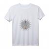 Damen Blume des Lebens T-Shirt mit Chakra, Sacred Geometry & V-Ausschnitt – Spirituelles Geschenk für Yoga, Meditation & Esoterik, Nachhaltige Mode