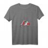 Damen Vespa tricolor T-Shirt mit V-Ausschnitt – Italienisches Retro-Design für Strand & Stadt, Perfekt für Reisen nach Sorrento, Rom, Mailand & Positano