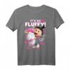 HapKitten It's So Fluffy Agnes Unicorn Hug T-Shirt - Lustiges lizenziertes Geschenk für den runden Geburtstag