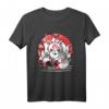 Laughing nine-tails Kitsune Japanischer Fuchs T-Shirt für Kinder und Teenager - Klassisch geschnitten, doppelt genähter Saum