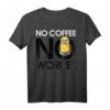 HapKitten Minions T-Shirt - No Coffee No Workee Humorvolles Graphic Shirt für Minions Fans