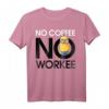 HapKitten Minions T-Shirt - No Coffee No Workee Humorvolles Graphic Shirt für Minions Fans