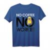 HapKitten Minions T-Shirt - No Coffee No Workee Humorvolles Graphic Shirt für Minions Fans