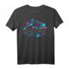 Jurassic Park Tropical Floral Logo T-Shirt - Offiziell Lizenzierte Jurassic Park Kleidung für Dinosaurier- und Filmfans