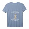 Damen Maine Coon Katzen T-Shirt mit V-Ausschnitt - Lustiges Katzenmotiv mit Spruch für Katzenliebhaberinnen