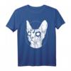 Black Metal Sphynx-Katze I Goth und Death Metal T-Shirt – Perfektes Geschenk für Katzen- und Metal-Fans