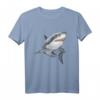 Lustiges Hai T-Shirt für Kinder, Mädchen und Frauen – Vintage Fischmeme & Tierliebhaber Geschenkidee