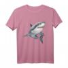 Lustiges Hai T-Shirt für Kinder, Mädchen und Frauen – Vintage Fischmeme & Tierliebhaber Geschenkidee
