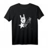 Born to be Rock Star T-Shirt – Retro 80er Jahre Rock Musik Fan-Shirt für Teenager & Musikliebhaber, Heavy & Classic Rock Style