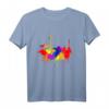 Bunte Berlin Skyline Kunst T-Shirt - Fanartikel, Souvenir & Stadtliebe für Berlin-Fans, Touristen & Marathonläufer