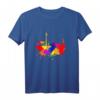 Bunte Berlin Skyline Kunst T-Shirt - Fanartikel, Souvenir & Stadtliebe für Berlin-Fans, Touristen & Marathonläufer