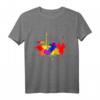 Bunte Berlin Skyline Kunst T-Shirt - Fanartikel, Souvenir & Stadtliebe für Berlin-Fans, Touristen & Marathonläufer