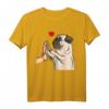 Mops Liebe Hundehalter Frauchen Lustiges T-Shirt – Geschenkidee für Hundeliebhaber, Familie & Freunde zu Geburtstag, Weihnachten & Muttertag