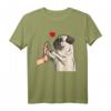 Mops Liebe Hundehalter Frauchen Lustiges T-Shirt – Geschenkidee für Hundeliebhaber, Familie & Freunde zu Geburtstag, Weihnachten & Muttertag