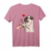 Mops Liebe Hundehalter Frauchen Lustiges T-Shirt – Geschenkidee für Hundeliebhaber, Familie & Freunde zu Geburtstag, Weihnachten & Muttertag