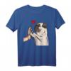 Mops Liebe Hundehalter Frauchen Lustiges T-Shirt – Geschenkidee für Hundeliebhaber, Familie & Freunde zu Geburtstag, Weihnachten & Muttertag