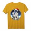 Star Wars Holiday Santa Hat Christmas R2-D2 Circle T-Shirt - Offiziell lizenziertes Weihnachtsdesign für Star Wars Fans
