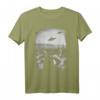 UFO Alien Waschbär T-Shirt – Weirdcore Style mit Waschbär und Alien Motiv für E-Girls, E-Boys & Tier- und Sci-Fi-Fans
