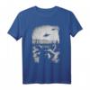 UFO Alien Waschbär T-Shirt – Weirdcore Style mit Waschbär und Alien Motiv für E-Girls, E-Boys & Tier- und Sci-Fi-Fans