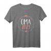 Oma 2023 Schwangerschaft Verkünden T-Shirt – Persönliches Geschenk zur Babyankündigung für zukünftige Großmütter