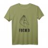 Niedliches T-Shirt mit Handzeichen – Originelles Geschenk für Geburtstag, Valentinstag, Weihnachten, Muttertag, Ostern & Halloween Kostüm