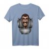 Skibidi Toilet Shirt mit Cameraman, Speakerman & TVman - Trendiges, klassisch geschnittenes T-Shirt mit doppeltem Saum