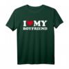 HapKitten T-Shirt für Männer - Lustiges Geschenk mit 'Ich Liebe Meinen Freund' für den besonderen Tag