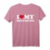 HapKitten T-Shirt für Männer - Lustiges Geschenk mit 'Ich Liebe Meinen Freund' für den besonderen Tag