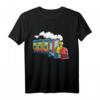 Cartoon Dampflokomotive Kinder T-Shirt – Perfekt als Eisenbahn Geschenk für Kinder, Dampflok Liebhaber & Lokomotiv Fans zu Geburtstagen, Weihnachten & Jubiläen