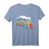Cartoon Dampflokomotive Kinder T-Shirt – Perfekt als Eisenbahn Geschenk für Kinder, Dampflok Liebhaber & Lokomotiv Fans zu Geburtstagen, Weihnachten & Jubiläen