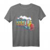 Cartoon Dampflokomotive Kinder T-Shirt – Perfekt als Eisenbahn Geschenk für Kinder, Dampflok Liebhaber & Lokomotiv Fans zu Geburtstagen, Weihnachten & Jubiläen