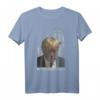 Donald Trump Fahndungsfoto Mugshot Never Surrender T-Shirt – Unterstütze Trump 2024 mit US-Flagge & Statement