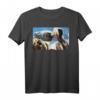 HapKitten Gertie Kissing - Offiziell lizenziertes Humorvolles T-Shirt für den besonderen Tag