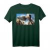 HapKitten Gertie Kissing - Offiziell lizenziertes Humorvolles T-Shirt für den besonderen Tag