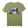 HapKitten Gertie Kissing - Offiziell lizenziertes Humorvolles T-Shirt für den besonderen Tag