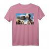 HapKitten Gertie Kissing - Offiziell lizenziertes Humorvolles T-Shirt für den besonderen Tag