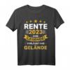 Rente 2022 Ruhestand Pension Deko - Lustiges Geschenk für Männer und Frauen zum Renteneintritt