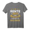 Rente 2022 Ruhestand Pension Deko - Lustiges Geschenk für Männer und Frauen zum Renteneintritt