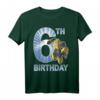Transformers Bumblebee T-Shirt zum 6. Geburtstag - Vintage Lizenzierte Cartoon Kleidung für Kinder und Erwachsene