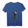Damen Schwarze Katze Weihnachten Led Lichter T-Shirt - Lustiges Geschenk für Katzenmamas und Tierliebhaberinnen zu Heiligabend & Weihnachten