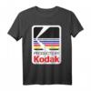 Kodak Vintage Logo T-Shirt – Klassisch geschnitten mit doppelt genähtem Saum, ideal für Vintage- und Fotografie-Fans