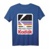 Kodak Vintage Logo T-Shirt – Klassisch geschnitten mit doppelt genähtem Saum, ideal für Vintage- und Fotografie-Fans