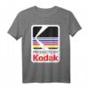 Kodak Vintage Logo T-Shirt – Klassisch geschnitten mit doppelt genähtem Saum, ideal für Vintage- und Fotografie-Fans