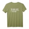 Lustiges To Do List Shirt für Mama, Papa, Schwester und Freundin – Personalisiertes Familiengeschenk mit Humor