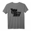 Thin Lizzy – Stacked Black Logo T-Shirt | Offizielles Band-Merchandise für Fans, Männer und Frauen