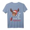 Lustiges Weihnachts-T-Shirt mit Rentier Rudolf und Glühwein - Perfektes Geschenk für Weihnachtsliebhaber & Nikolausfans