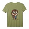 Cooler Igel mit Sonnenbrille T-Shirt – Lässiges Tiermotiv für Tierliebhaber und trendige Streetwear