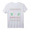 Jesus Geburtstag Boy Ugly Weihnachten Pullover Style T-Shirt – Lustiges Weihnachtsdesign für Festtage & Weihnachtsfeiern